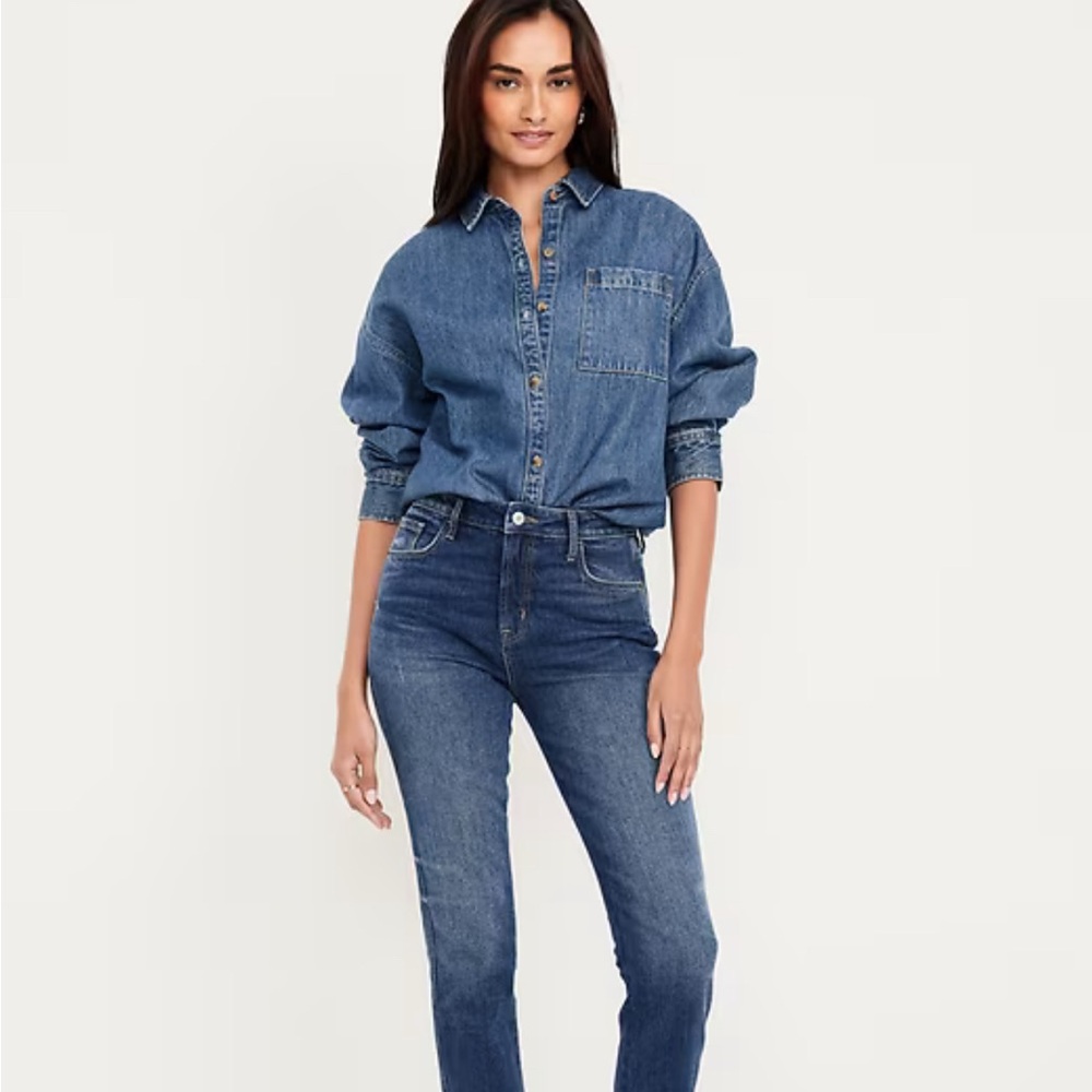 Old Navy Women's High Waisted Vintage Slim Jeans